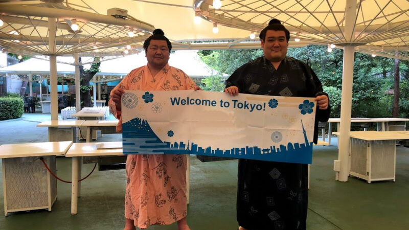 東京プリンスホテルにてゲストのお迎えをいたしました