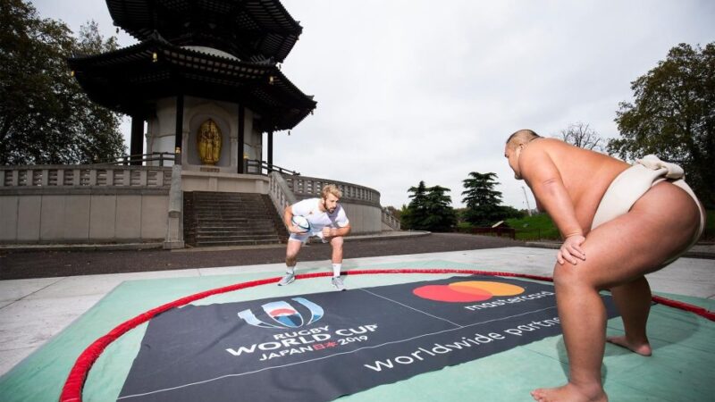 ラグビーワールドカップ2019のPR広告に出演いたしました