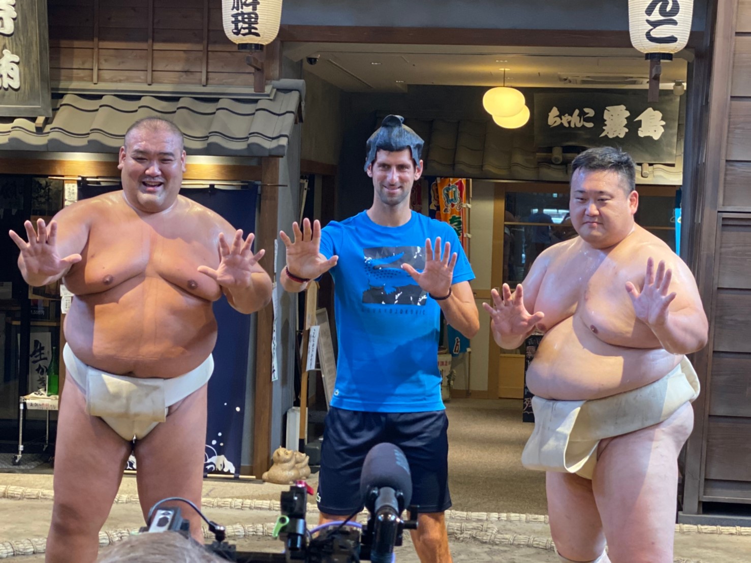 投稿についてもっと詳しく ノバク・ジョコビッチ選手と番組収録を行いました