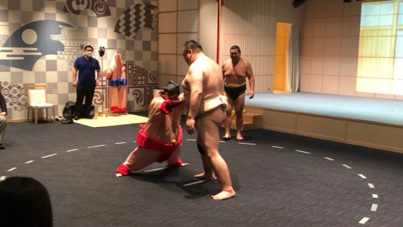 神田明神文化交流館のEDOCCO STUDIOで相撲デモンストレーションの撮影をさせていただきました。