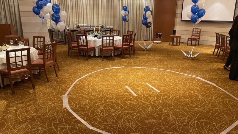 都内ホテルで相撲のショーを行いました！